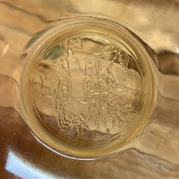 Depression Glass Federal Parrot Pattern - Picture 4 of 6